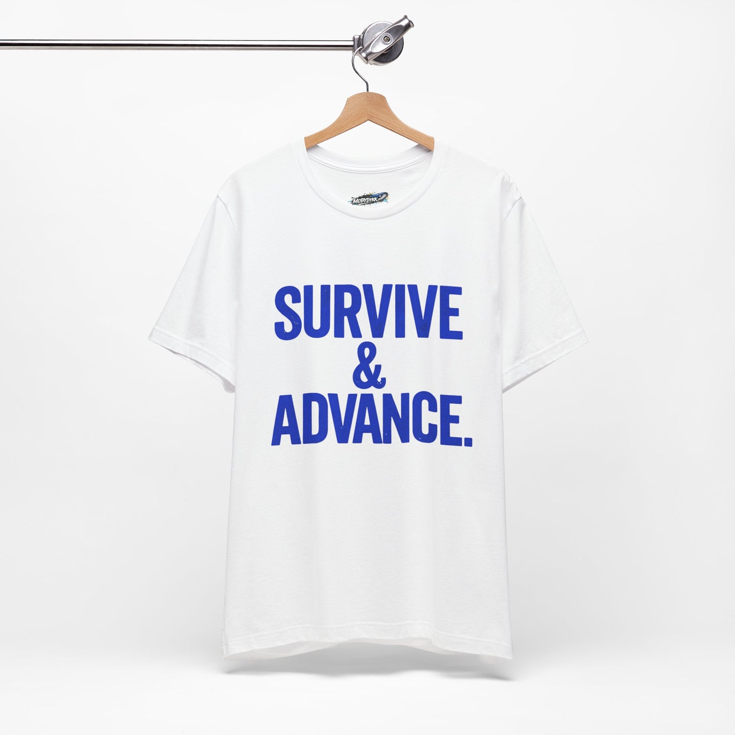 “Survive & Advance” Tee (Blue Devil)